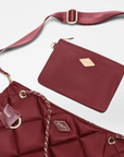 Medium Frankie Tote Claret