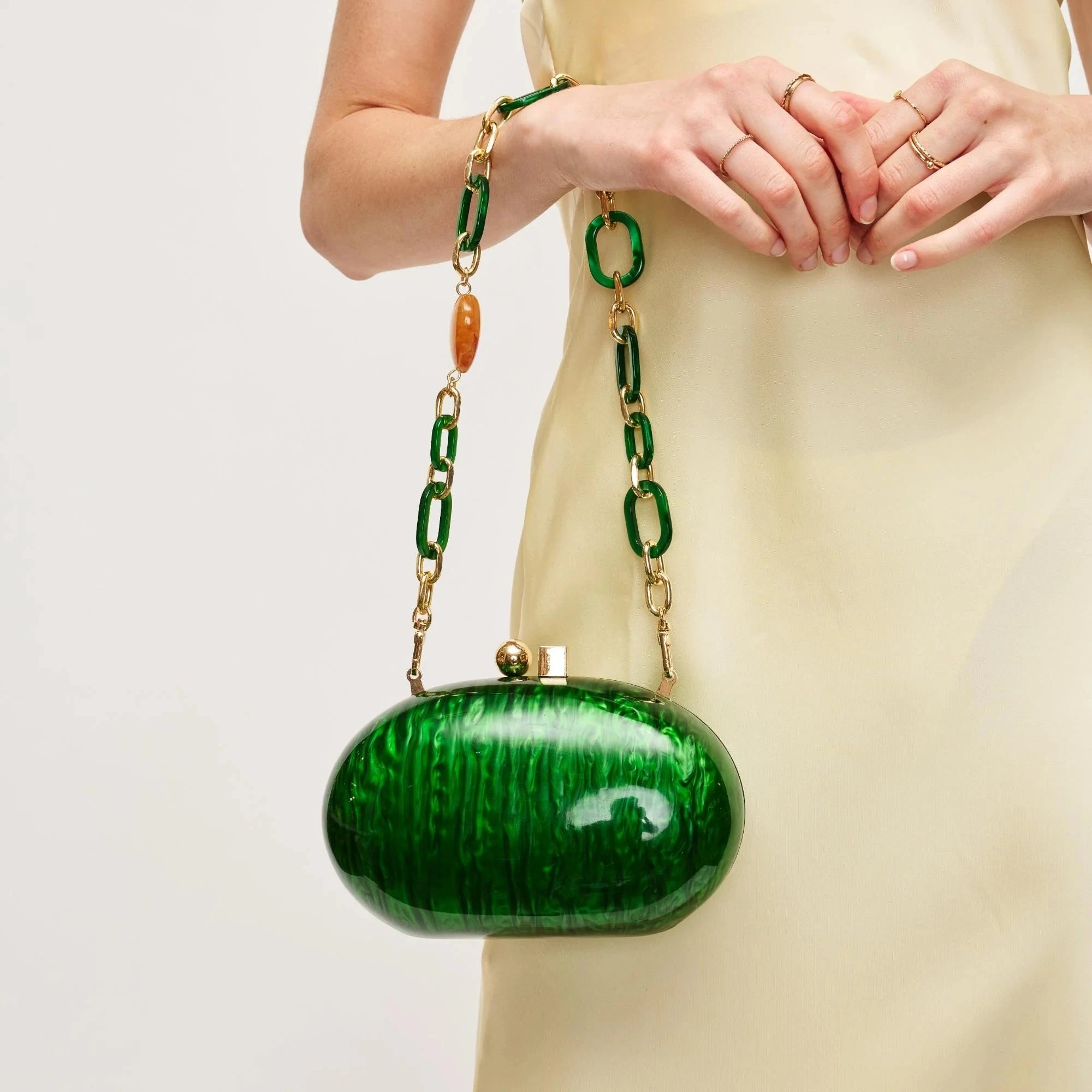 Tamberla Evening Bag Emerald Clutch UE 