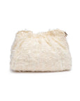 Fluffette Cosmetic Pouch Cream Black Cosmetic UE 
