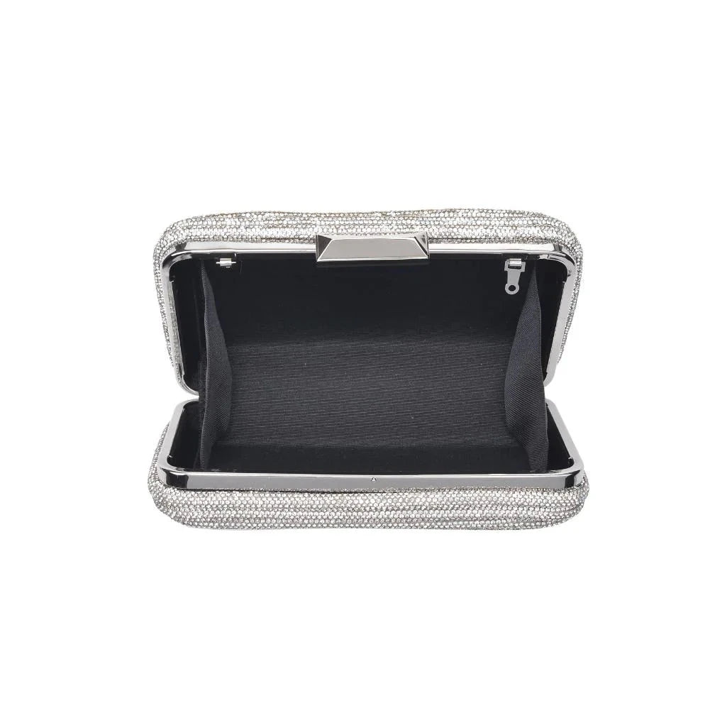 Shireen Evening Bag Silver Clutch UE 