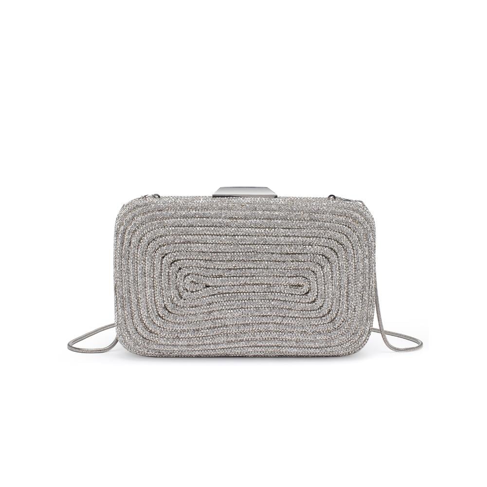 Shireen Evening Bag Silver Clutch UE 