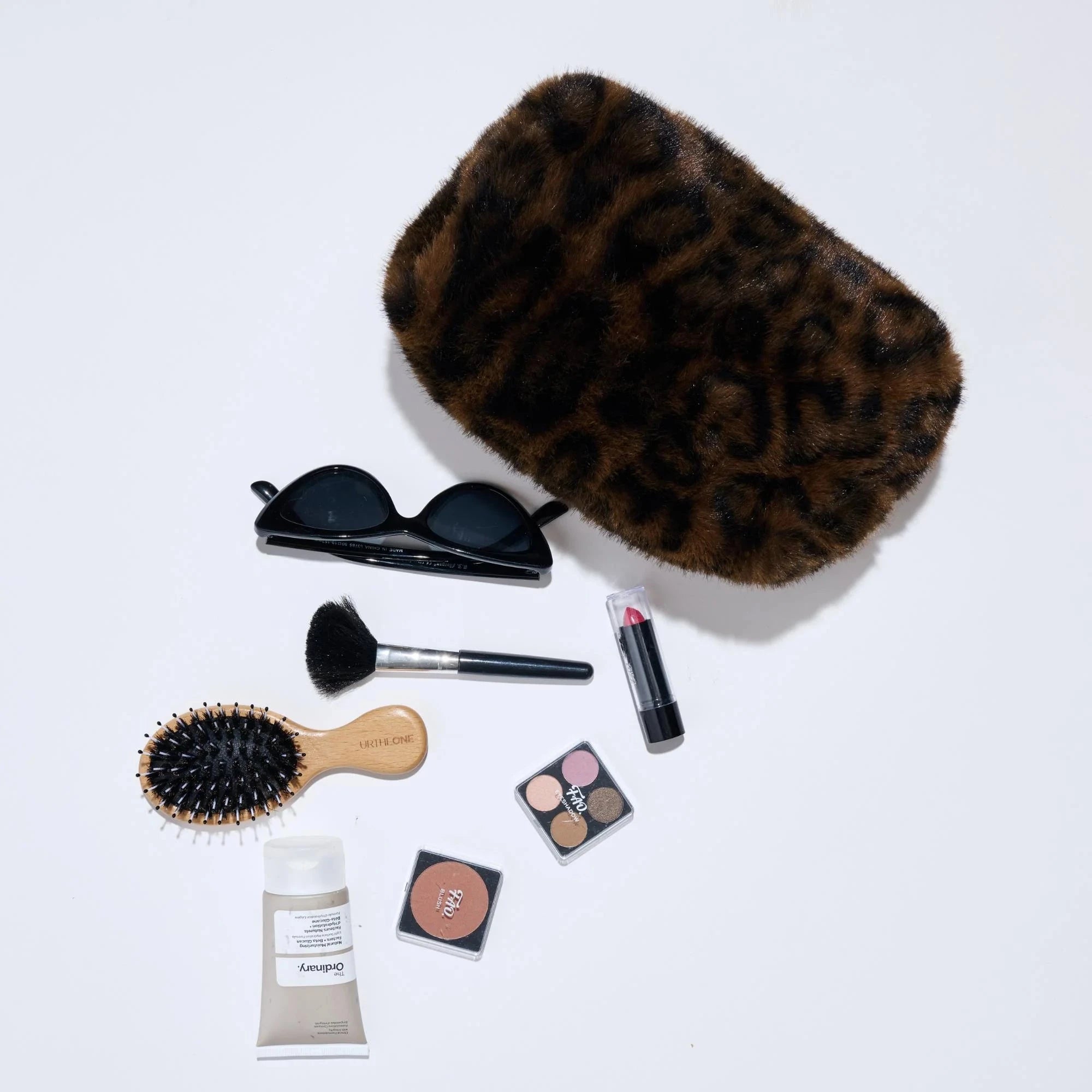 Leopard Luxe Cosmetic Pouch Cosmetic UE 