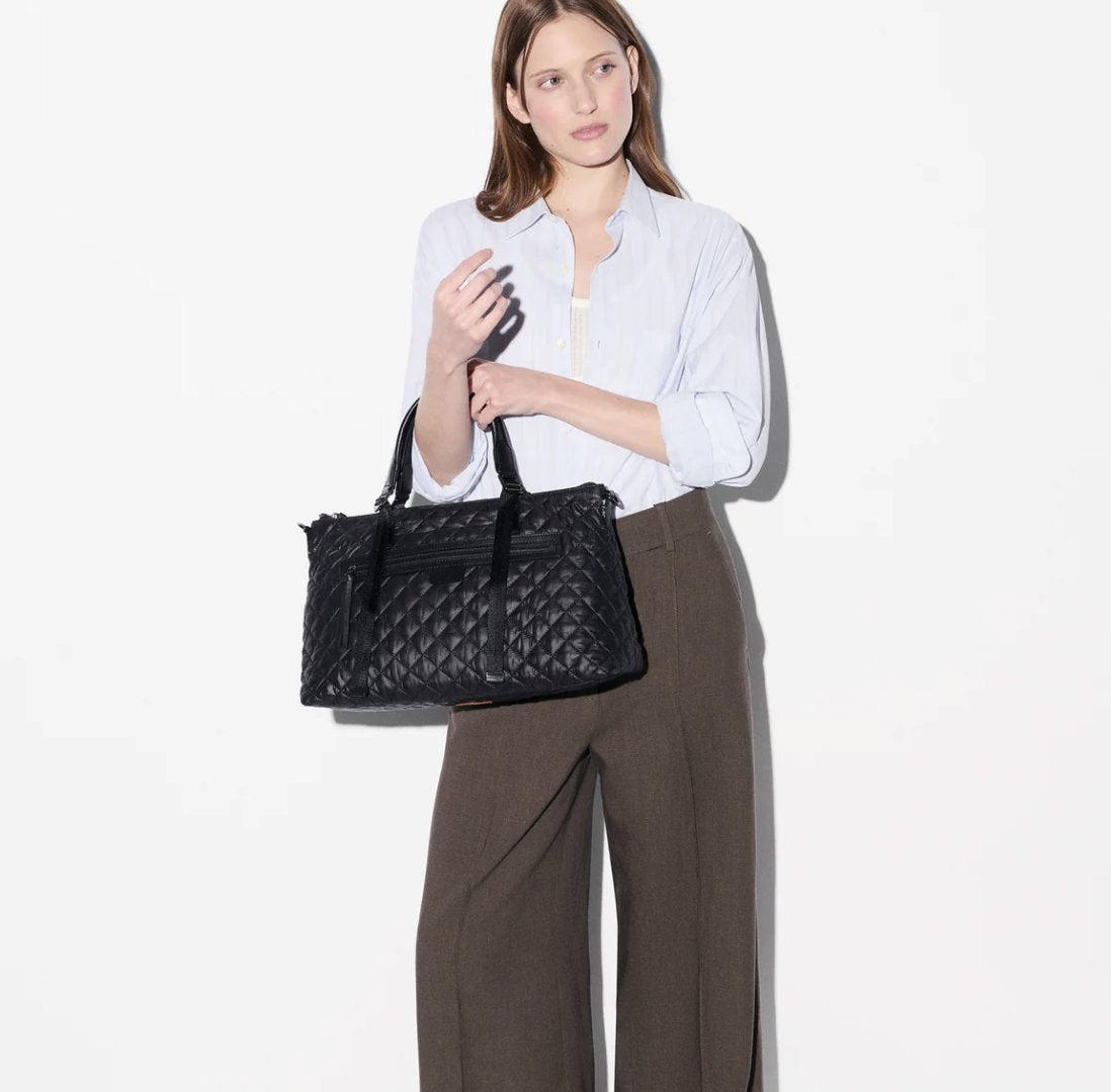 Medium Park Satchel Black Tote & Satchel MZ Wallace 