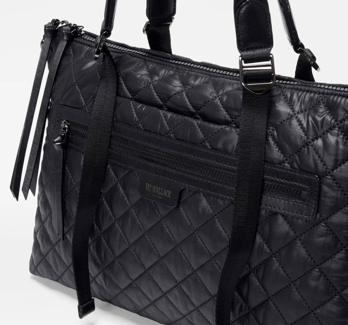 Medium Park Satchel Black Tote & Satchel MZ Wallace 