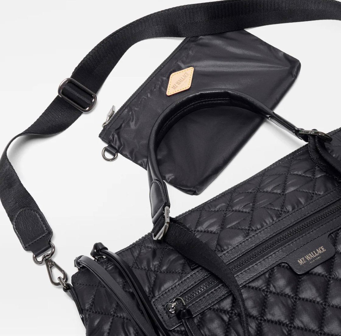 Medium Park Satchel Black Tote & Satchel MZ Wallace 