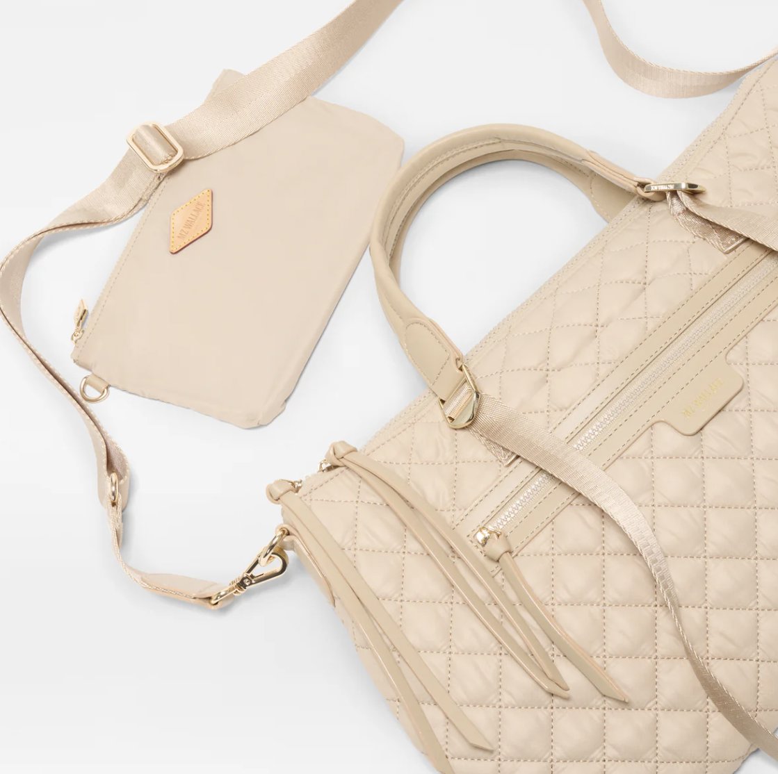 Medium Park Satchel Buff Tote & Satchel MZ Wallace 