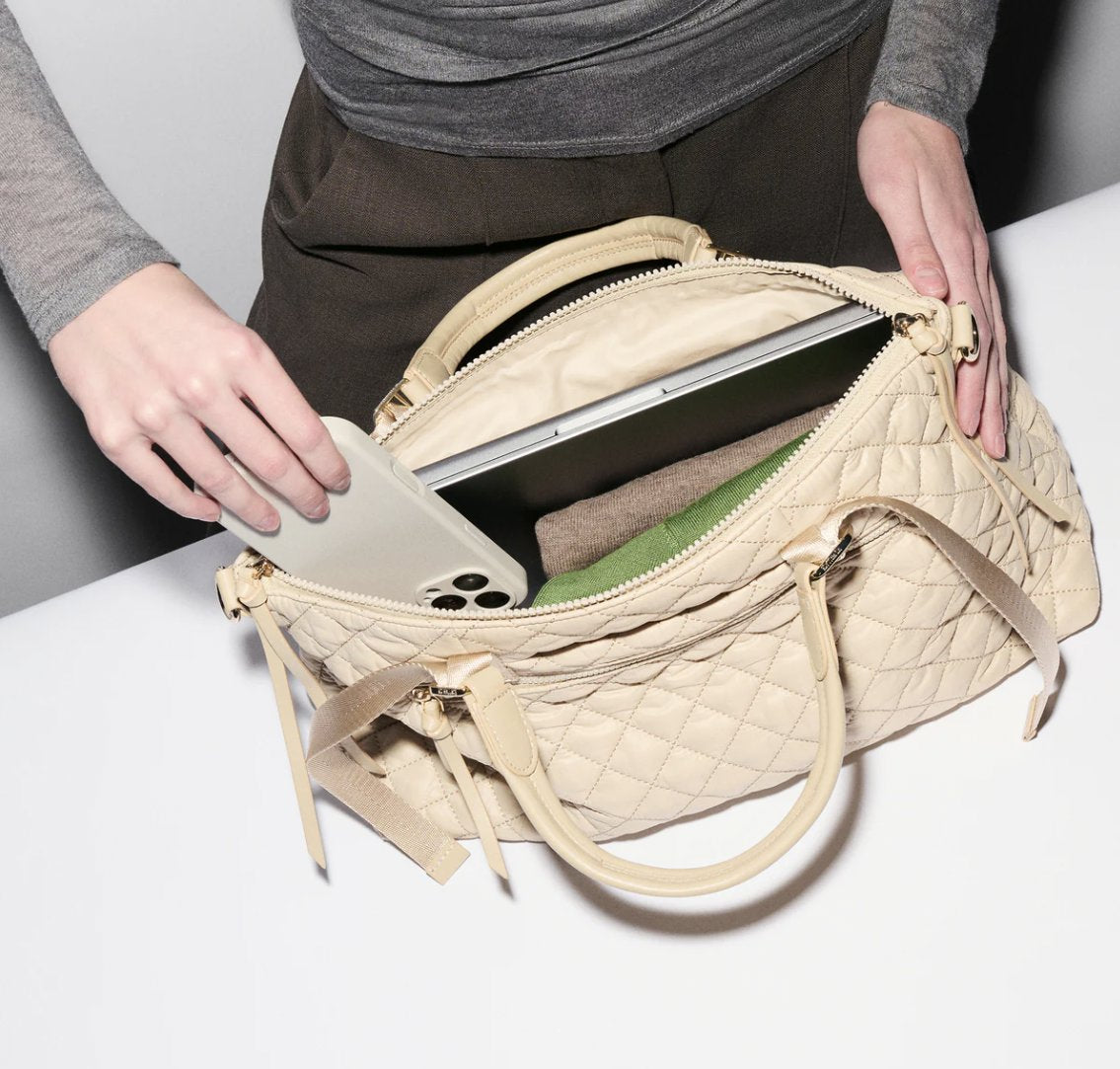 Medium Park Satchel Buff Tote & Satchel MZ Wallace 