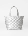 Metro Tote Deluxe Medium Matte Silver