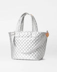 Metro Tote Deluxe Medium Matte Silver