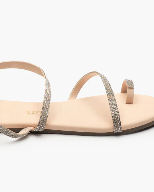 Infinity Mia Napa Rose Sandals - Flat Sandals Tkees 