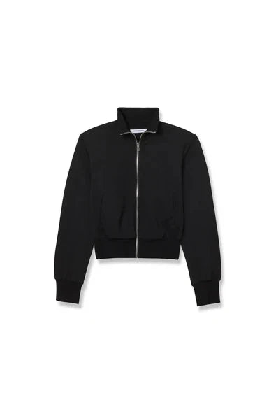 Milana Travel Track Jacket True Black Tops - Sweatshirts perfectwhitetee 
