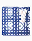 Mini Blue Cane Mat in Tube Home Decor - Games Oh My Mahjong 