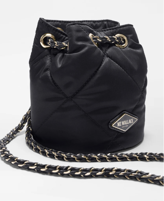 Mini Frankie Bucket Bag Black