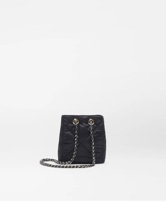Mini Frankie Bucket Bag Black Crossbody MZ Wallace 
