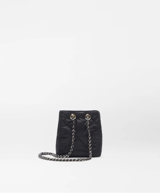 Mini Frankie Bucket Bag Black