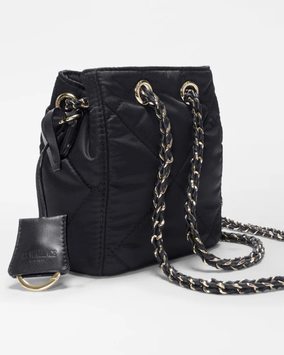 Mini Frankie Bucket Bag Black