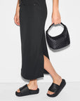 Mini Woven Hobo Black Hobo & Shoulder MZ Wallace 