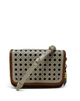 Mini Mia Summer Rattan Chalk Handbags - Crossbody Kempton 