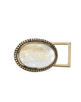 Golden Dallas Baby Buckle Mother of Pearl Belts Claris Virot 