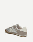 Natalia Suede Sneaker Silver/Gray Sneakers Veronica Beard - Shoes 
