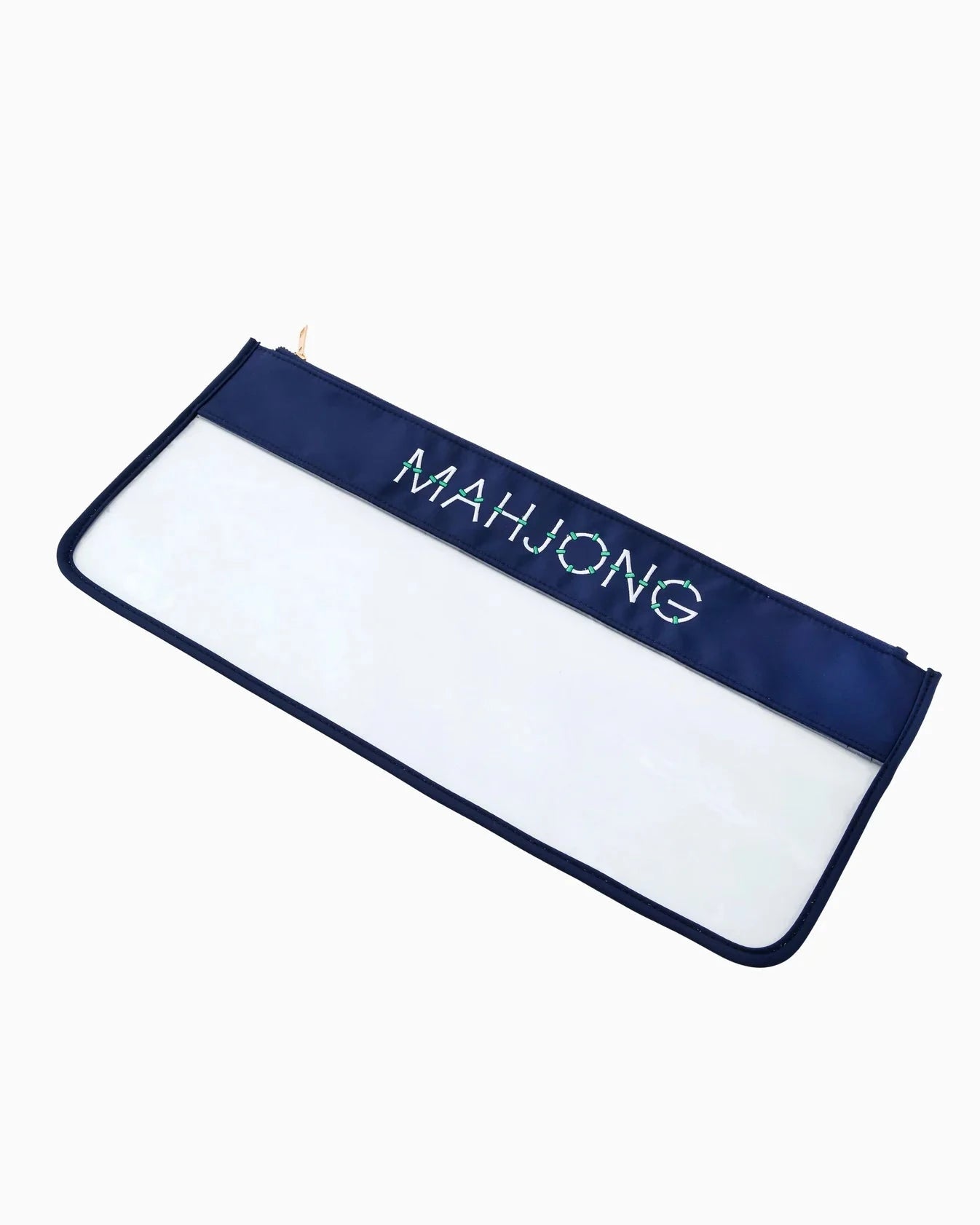 Navy Bamboo Mahjong Bag Tote & Satchel Oh My Mahjong 