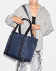 Empire Tote Large Navy/Black Tote & Satchel MZ Wallace 