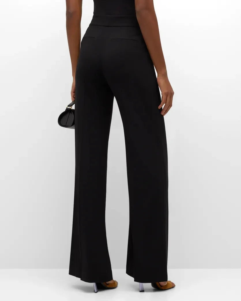 Kyra Wide Leg Pant Black trous Simkhai 