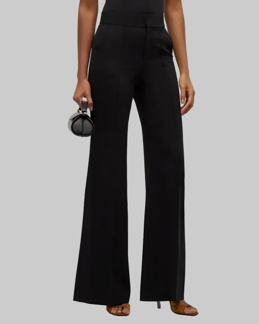 Kyra Wide Leg Pant Black trous Simkhai 