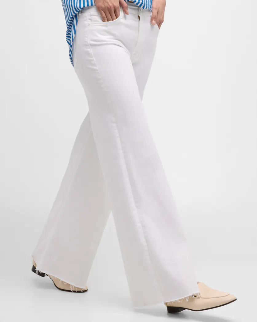 Roller Fray Fairest Of Them All Denim - Flare & Wide Leg Mother 