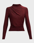 Mylie Top Crimson Lurex