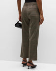 Check Ankle Trouser Brown Multi Pants - Trousers Frame 