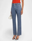 Miramar Olivia Wide-Leg Ponte Pant Woodside Denim - Flare & Wide Leg rag & bone 