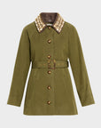 Langham Dickey Coat Army Jackets - Dickey Veronica Beard 