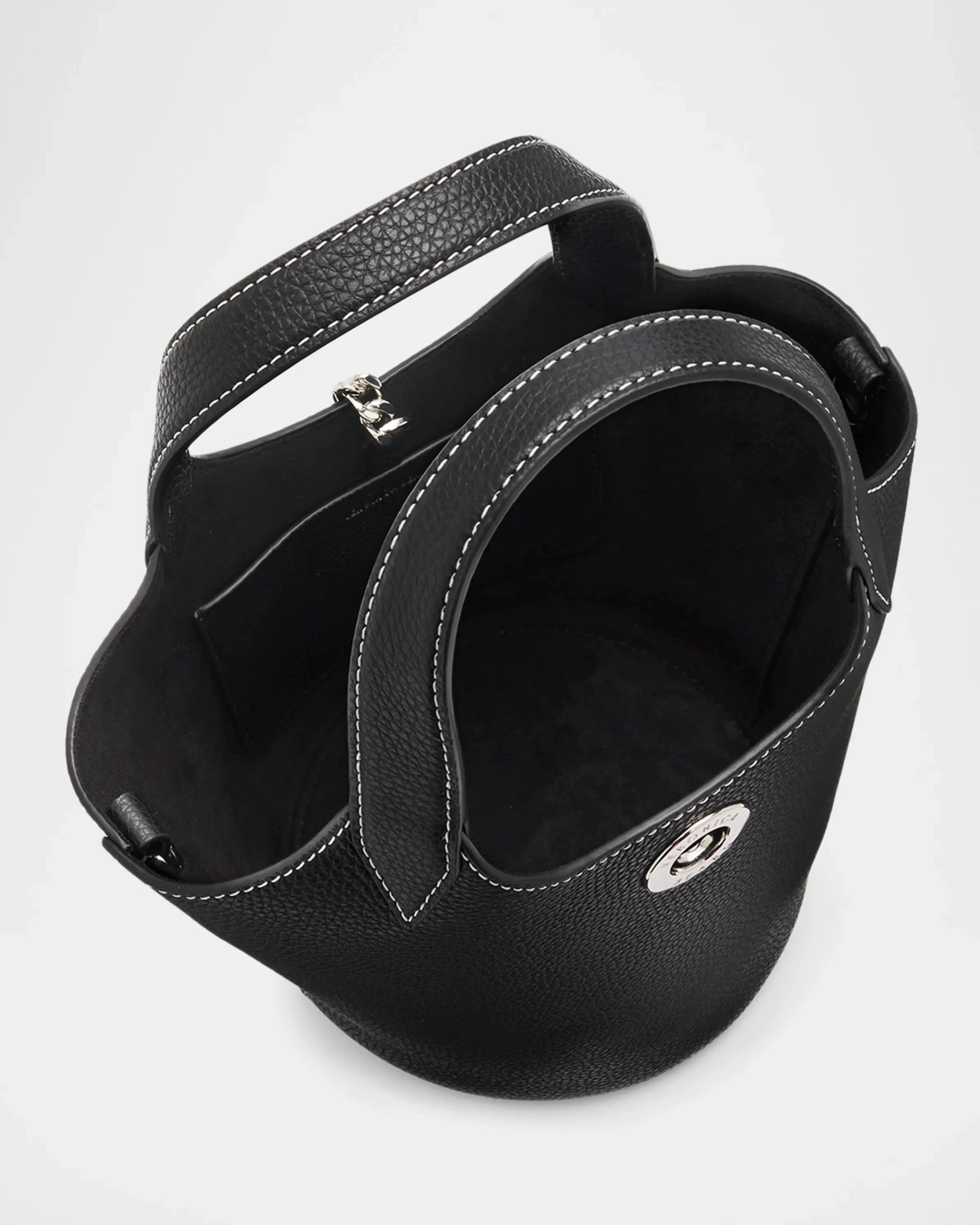 Anchor Leather Crossbody Bag Black Crossbody Veronica Beard 