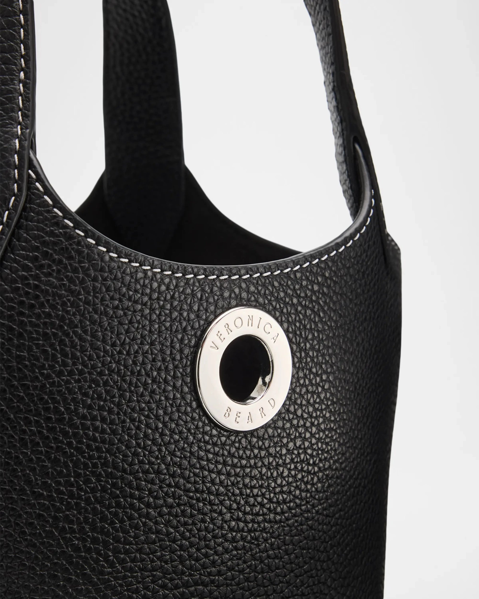 Anchor Leather Crossbody Bag Black Crossbody Veronica Beard 