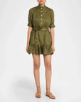 Kaidin Dress Army Dresses - Short Veronica Beard 