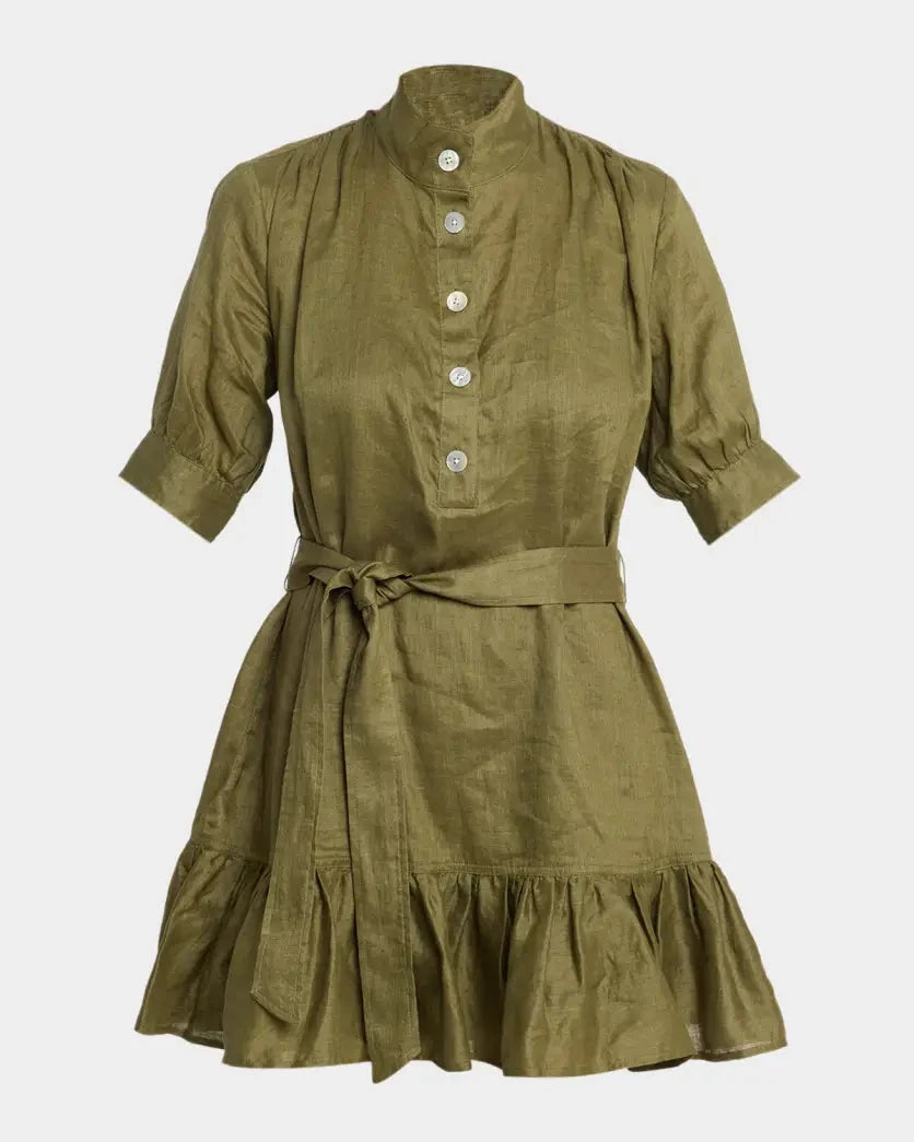 Kaidin Dress Army Dresses - Short Veronica Beard 