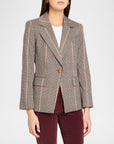 Healy Dickey Jacket Burgundy Multi Jackets - Blazers Veronica Beard 