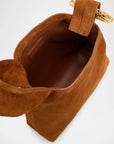 Suede Swing Bag Tobacco Clutch Veronica Beard 
