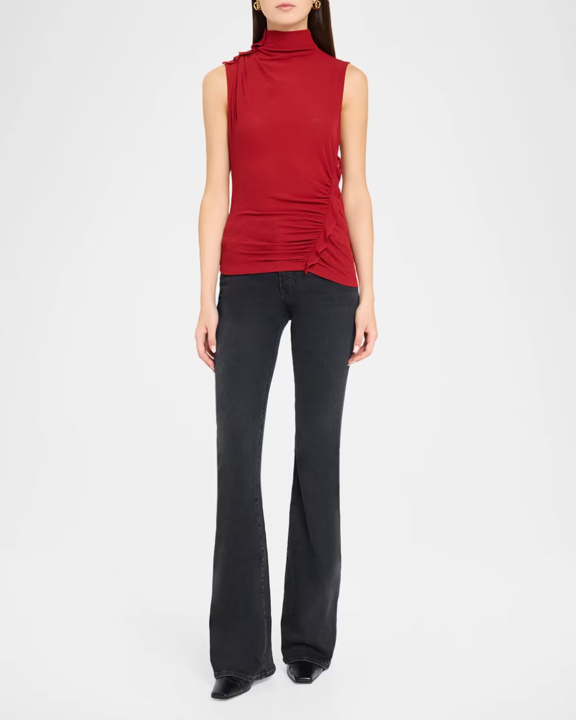 Briana Top Cardinal Red Tops - Tanks Veronica Beard 