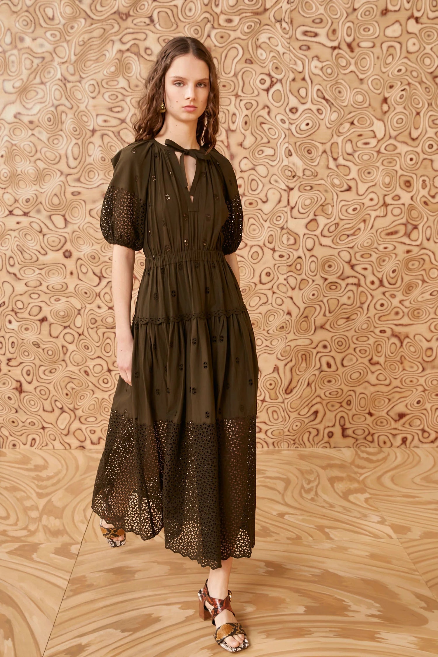 Nova Dress Militaire Dresses - Midi Ulla Johnson 