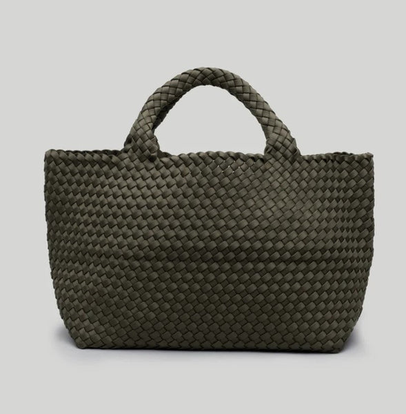 Naghedi St. Barths Medium Tote - Plaid Mojave