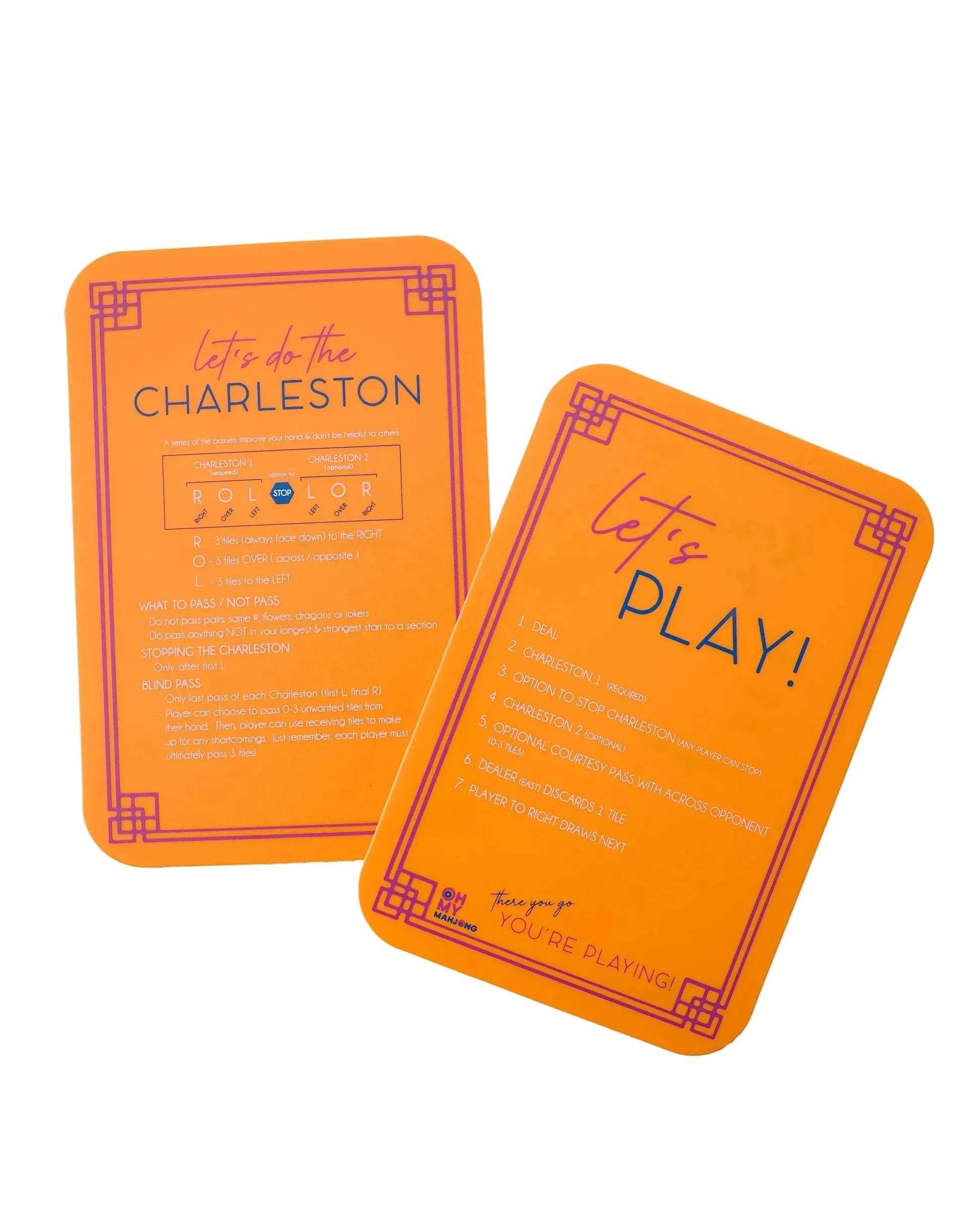Orange Shuffler Home Decor - Games Oh My Mahjong 