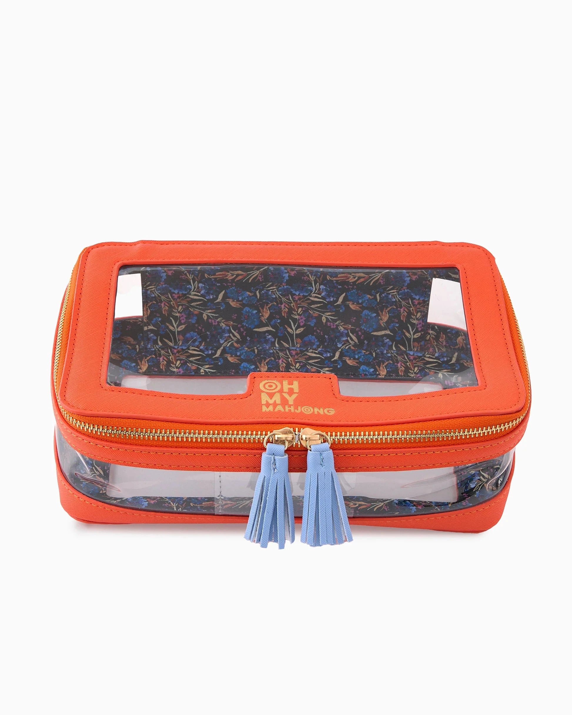 Tile Storage Bag Orange Home Decor - Games Oh My Mahjong 