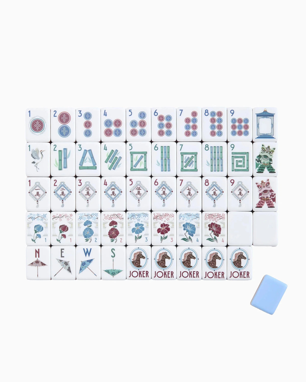 Osler Mahjong Tiles Home Decor - Games Oh My Mahjong 