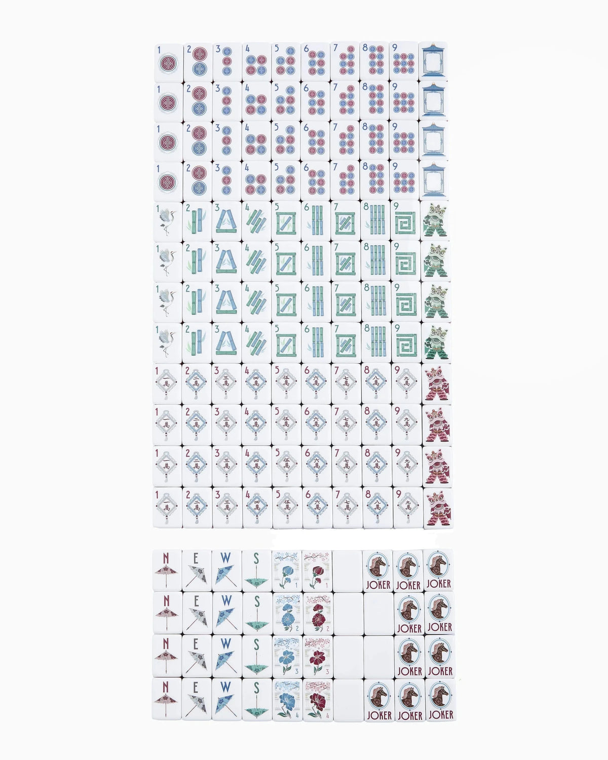 Osler Mahjong Tiles Home Decor - Games Oh My Mahjong 