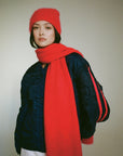 The Track Liner Navy/Burgundy Stripe
