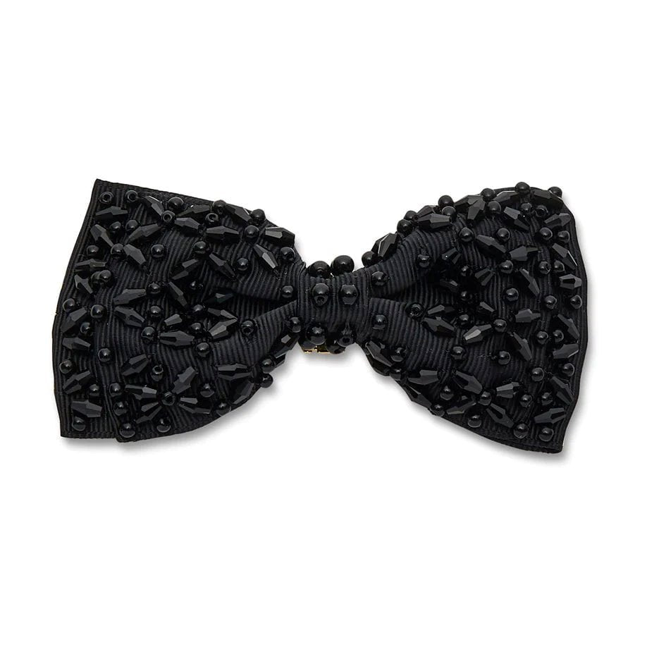 Grosgrain Beaded Bow Barrette Accessories - Beauty & Hair Lele Sadoughi 