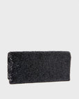 Fold Over Clutch Black Clutch Tiana Designs 