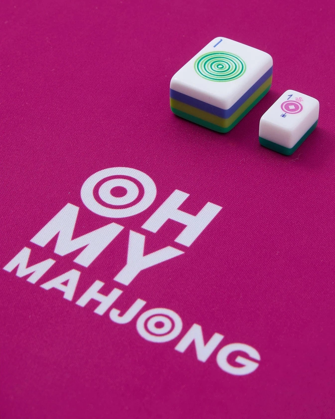 Mahjong Travel Set Palm Beach Home Decor - Games Oh My Mahjong 